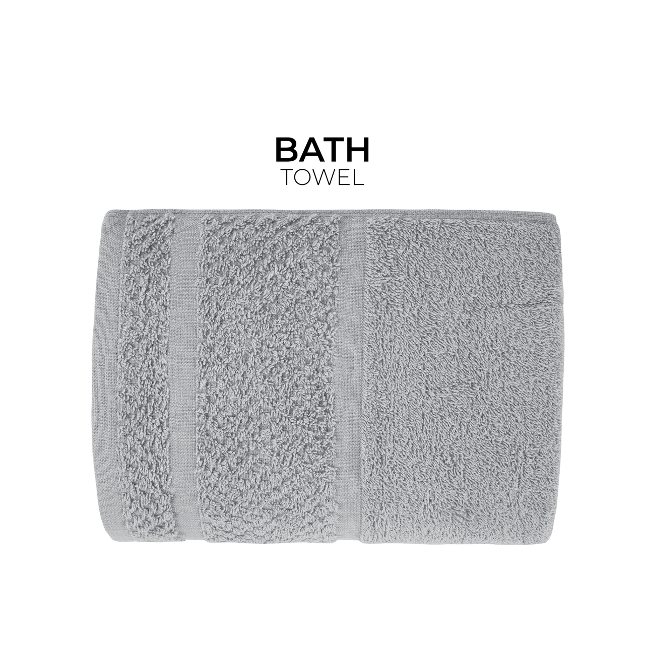 Mainstays 10 Piece Towel Set with Upgraded Softness & Durability, Grey