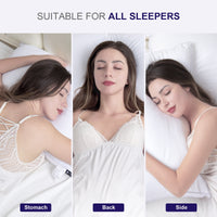 SORMAG Bed Pillows 2 Pack Down Alternative Pillows for Bed Queen Size Set of 2 Soft Hotel Collection Gusseted Cooling Pillow 20 x 30 inches