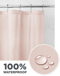 Waterproof Ultimate Shield Fabric Shower Curtain Liner, 70