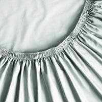 Hotel Style 4-Piece 600 Thread Count Blue Egyptian Cotton Adult Bed Sheet Set, Queen - Deep Pocket