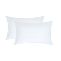 Mainstays Super Soft Brushed Microfiber Bed Sheet Set, Arctic White, Queen, 4 Piece