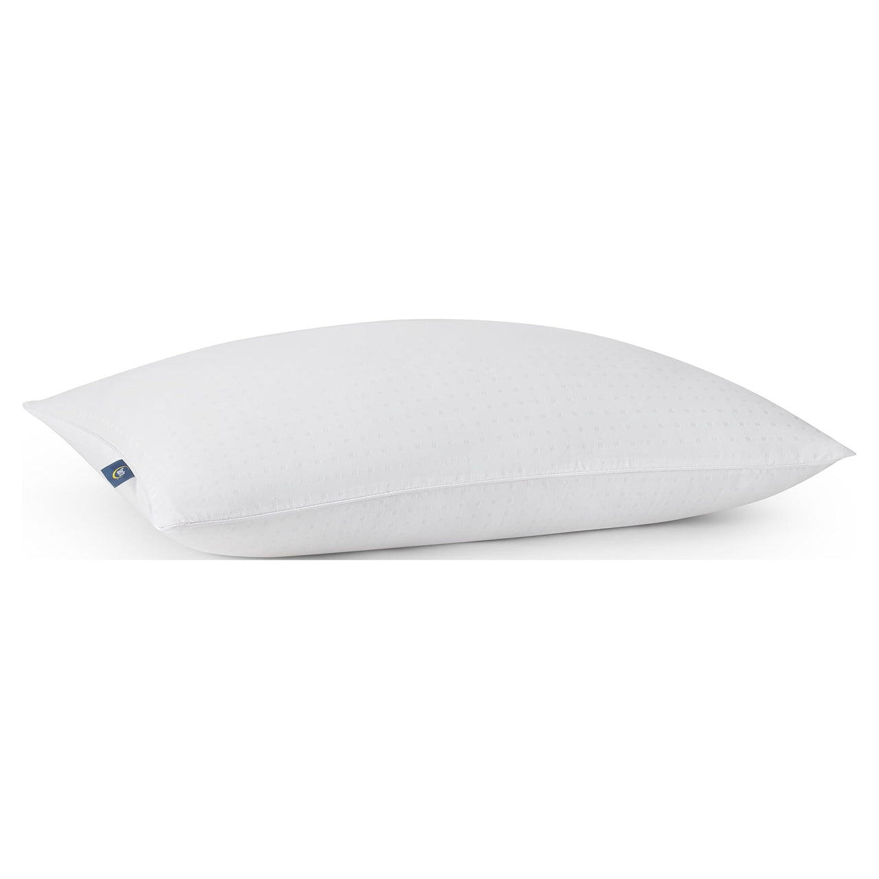 Sertapedic Won't Go Flat Standard/Queen Bed Pillow, Hypoallergenic