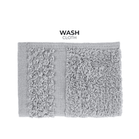 Mainstays 10 Piece Towel Set with Upgraded Softness & Durability, Grey