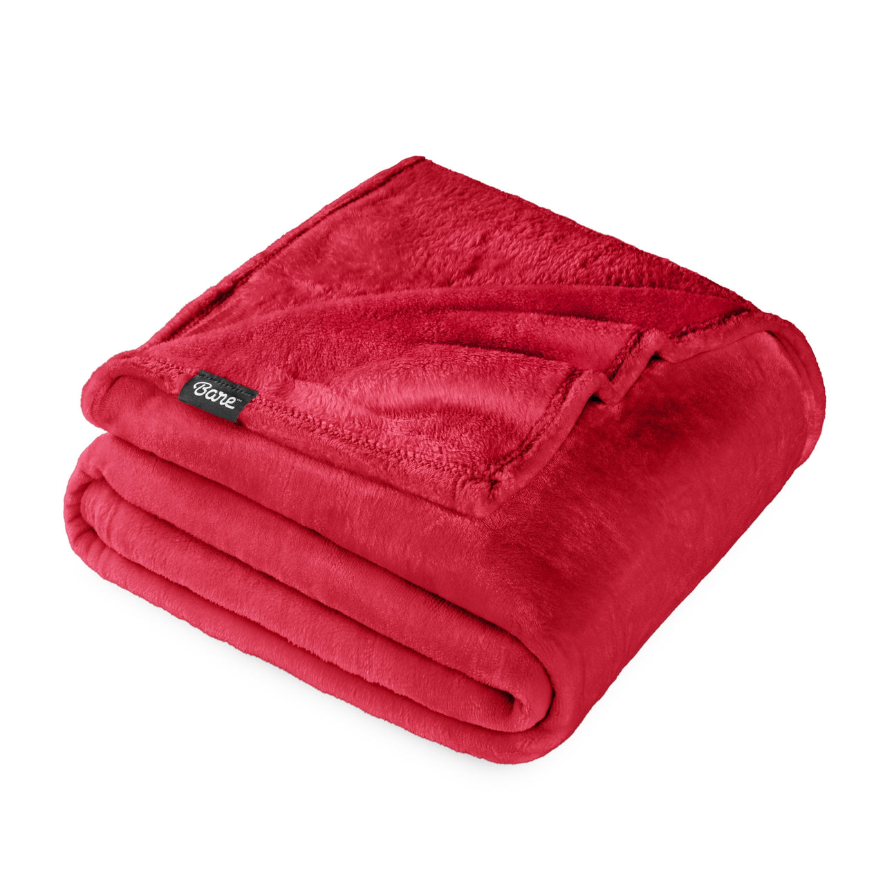 Bare Home Microplush Fleece Blanket - 300 GSM - Fuzzy Microfleece - Soft & Plush - Full/Queen, Gray