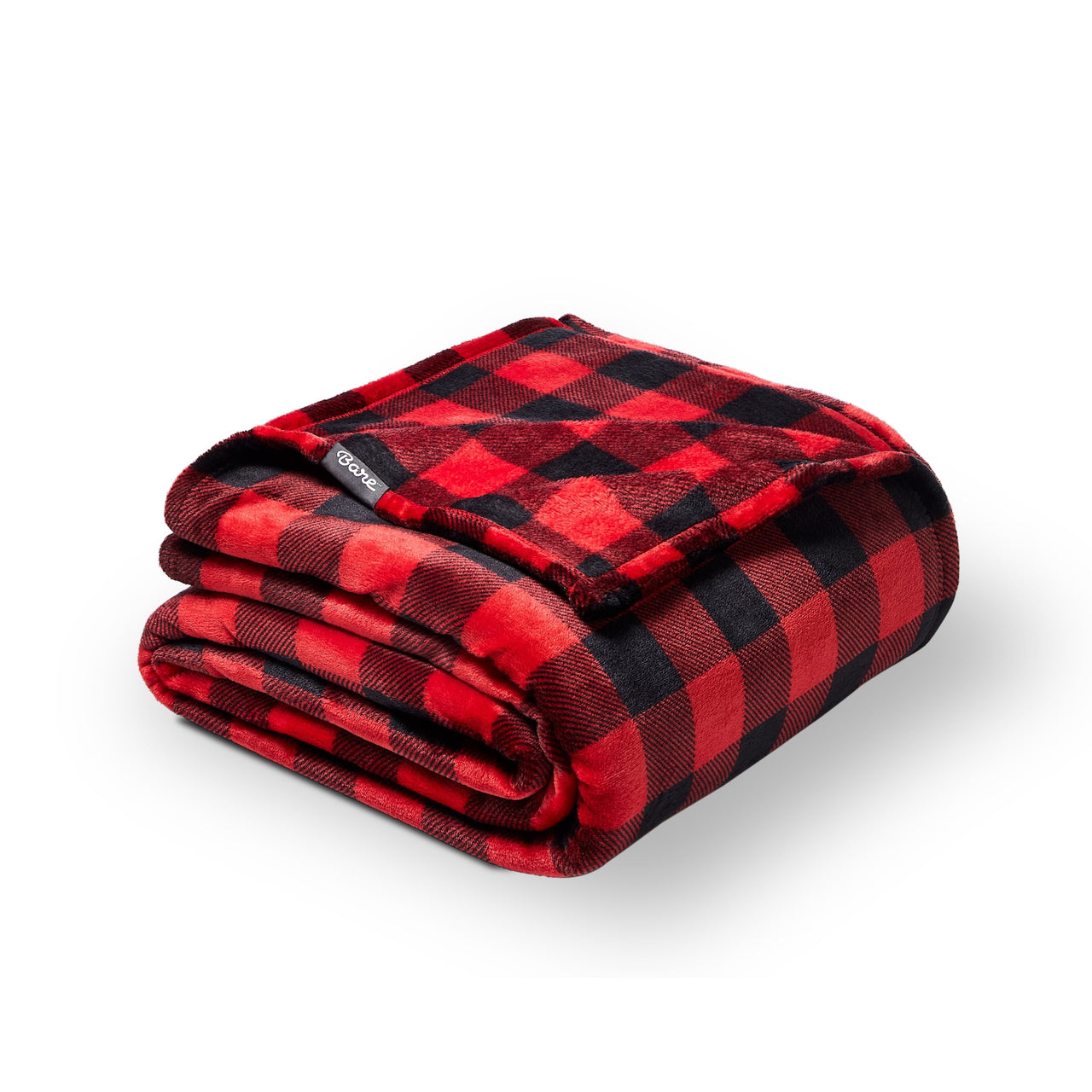 Bare Home Microplush Fleece Blanket - 300 GSM - Fuzzy Microfleece - Soft & Plush - Full/Queen, Gray