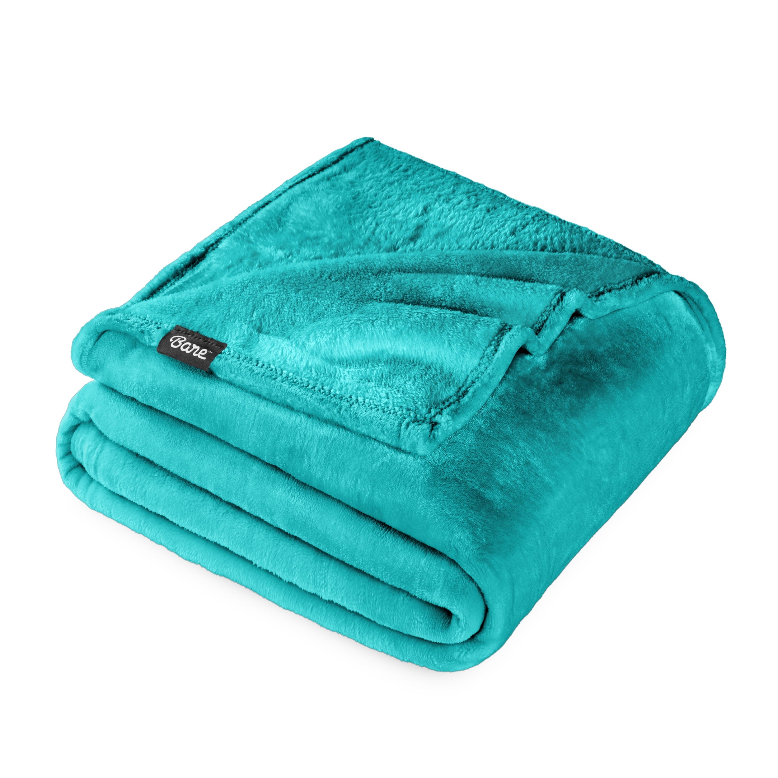 Bare Home Microplush Fleece Blanket - 300 GSM - Fuzzy Microfleece - Soft & Plush - Full/Queen, Gray