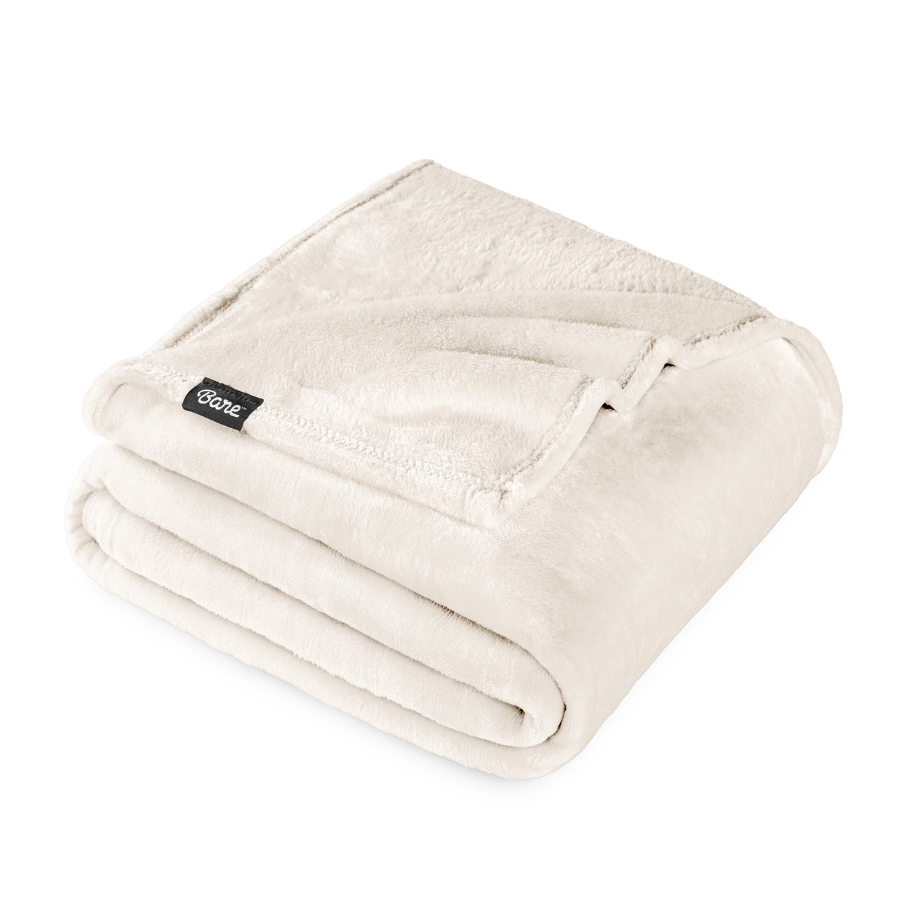 Bare Home Microplush Fleece Blanket - 300 GSM - Fuzzy Microfleece - Soft & Plush - Full/Queen, Gray