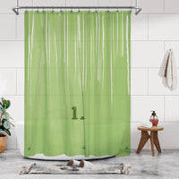 Barossa Design PEVA Clear Plastic Shower Curtain Liner Lightweight with 3 Magnets, Waterproof -72