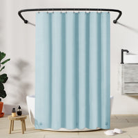 Barossa Design PEVA Clear Plastic Shower Curtain Liner Lightweight with 3 Magnets, Waterproof -72
