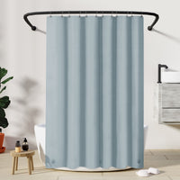 Barossa Design PEVA Clear Plastic Shower Curtain Liner Lightweight with 3 Magnets, Waterproof -72