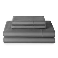 Better Homes & Gardens 3-Piece 400 Thread Count Arctic White Performance HYGROCOTTON® Sheet Set, Twin