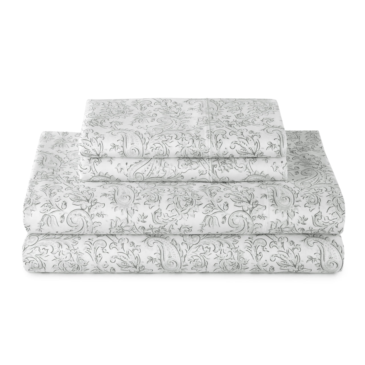 Better Homes & Gardens 3-Piece 400 Thread Count Arctic White Performance HYGROCOTTON® Sheet Set, Twin