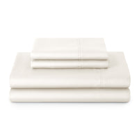 Better Homes & Gardens 4-Piece 300 Thread Count Sateen King Sheet Set, Floral Almond Biscuit