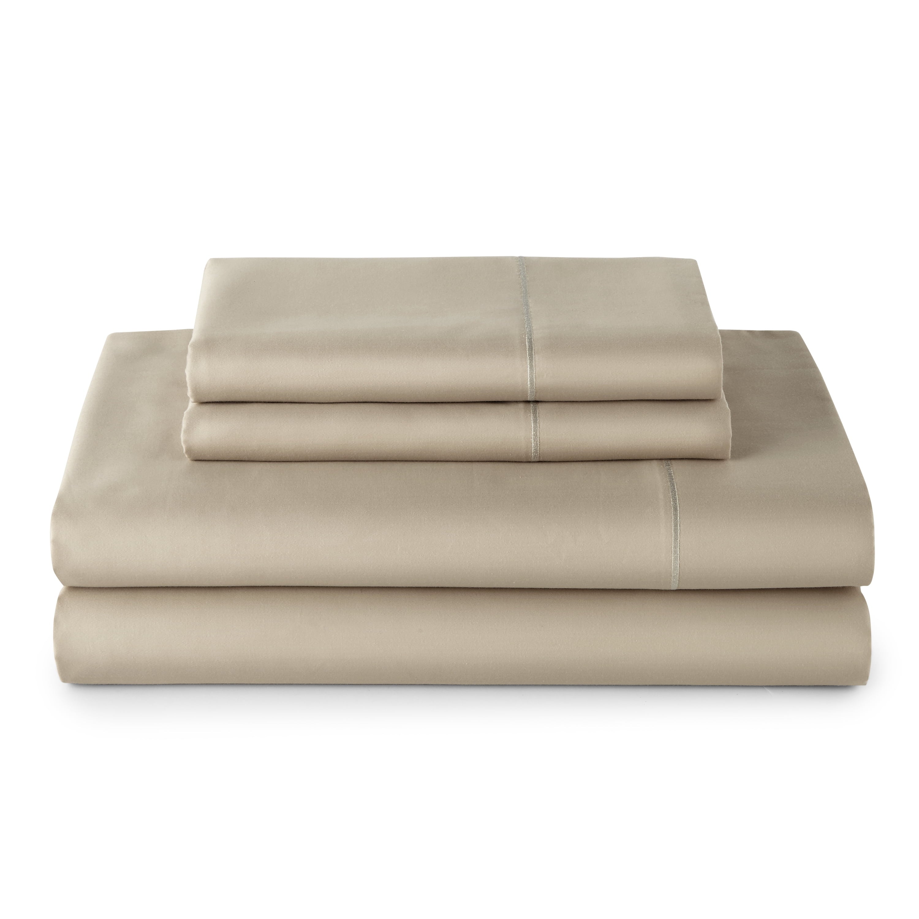 Better Homes & Gardens 3-Piece 400 Thread Count Arctic White Performance HYGROCOTTON® Sheet Set, Twin