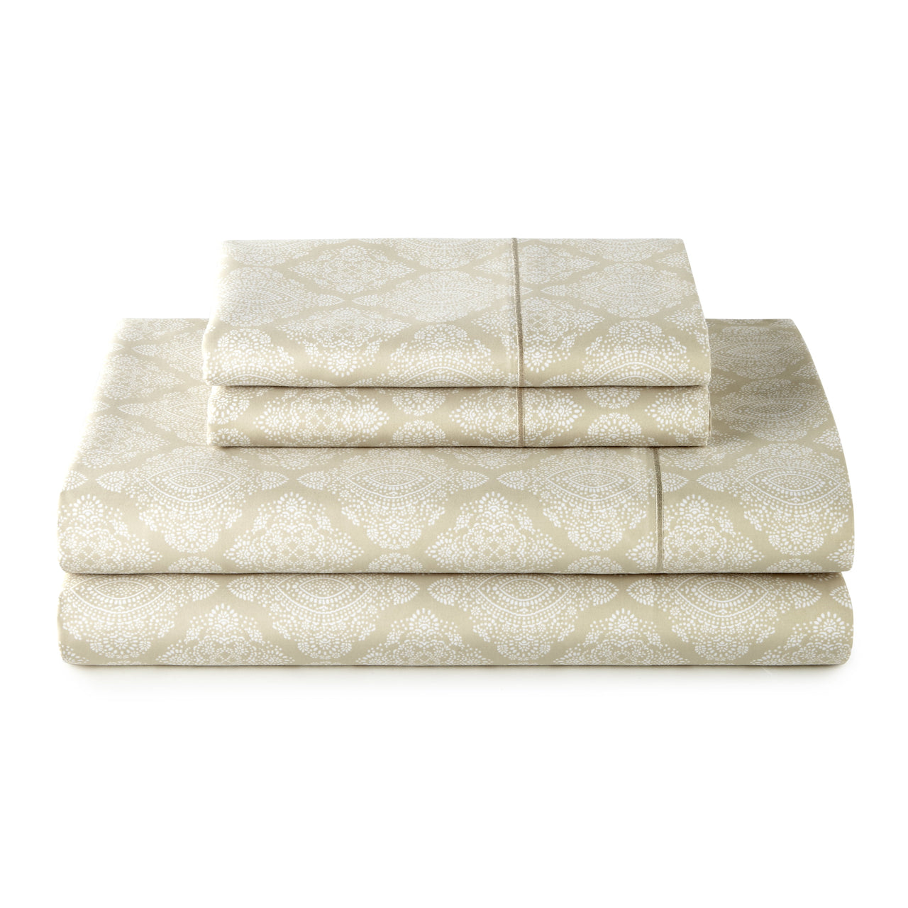 Better Homes & Gardens 3-Piece 400 Thread Count Arctic White Performance HYGROCOTTON® Sheet Set, Twin