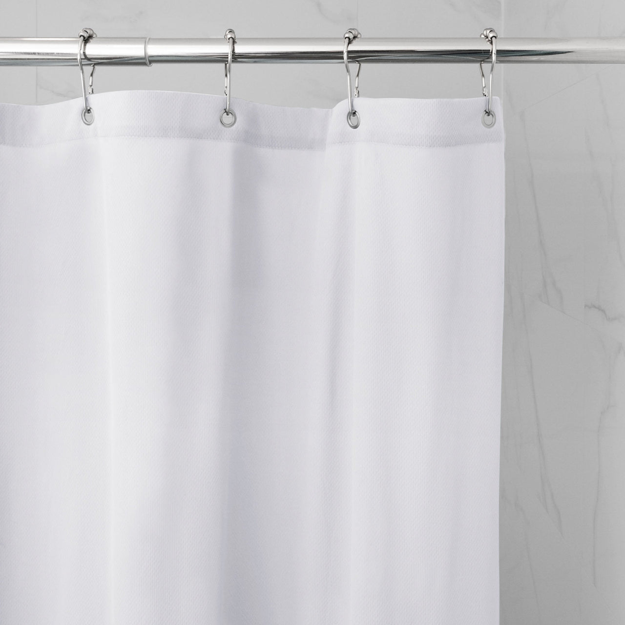 Waterproof Ultimate Shield Fabric Shower Curtain Liner, 70" x 70", Beige - Better Homes & Gardens