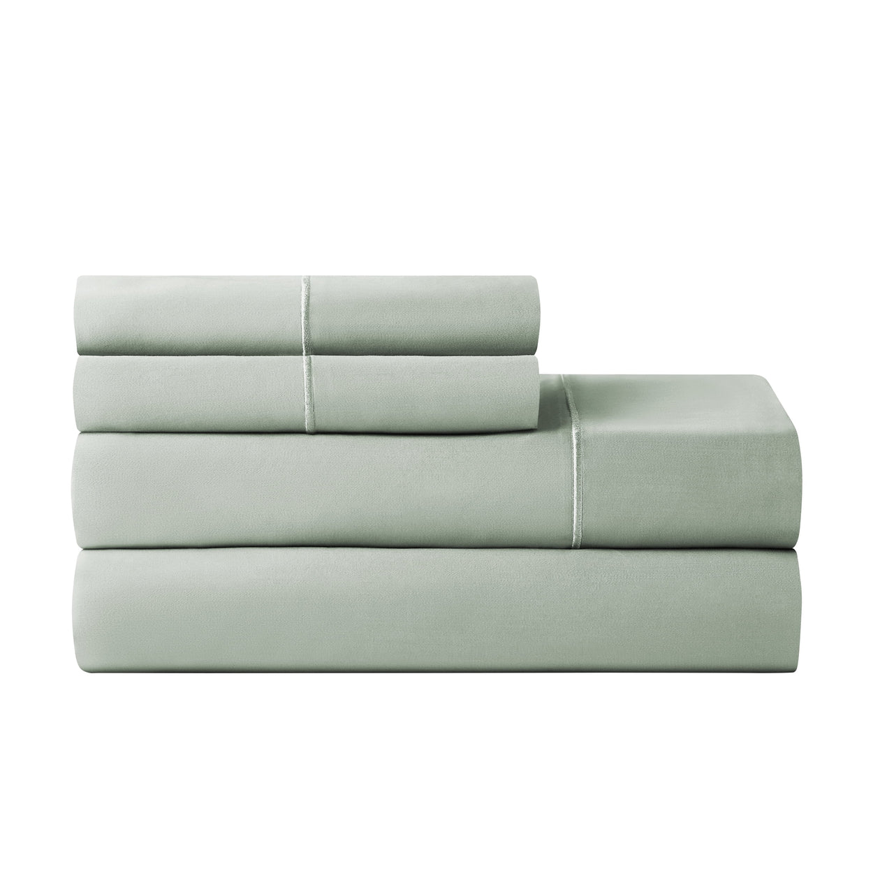 Hotel Style 4-Piece 600 Thread Count Blue Egyptian Cotton Adult Bed Sheet Set, Queen - Deep Pocket