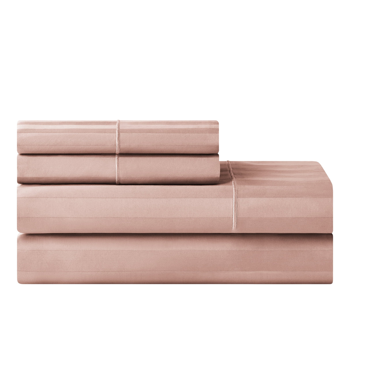 Hotel Style 4-Piece 600 Thread Count Blue Egyptian Cotton Adult Bed Sheet Set, Queen - Deep Pocket