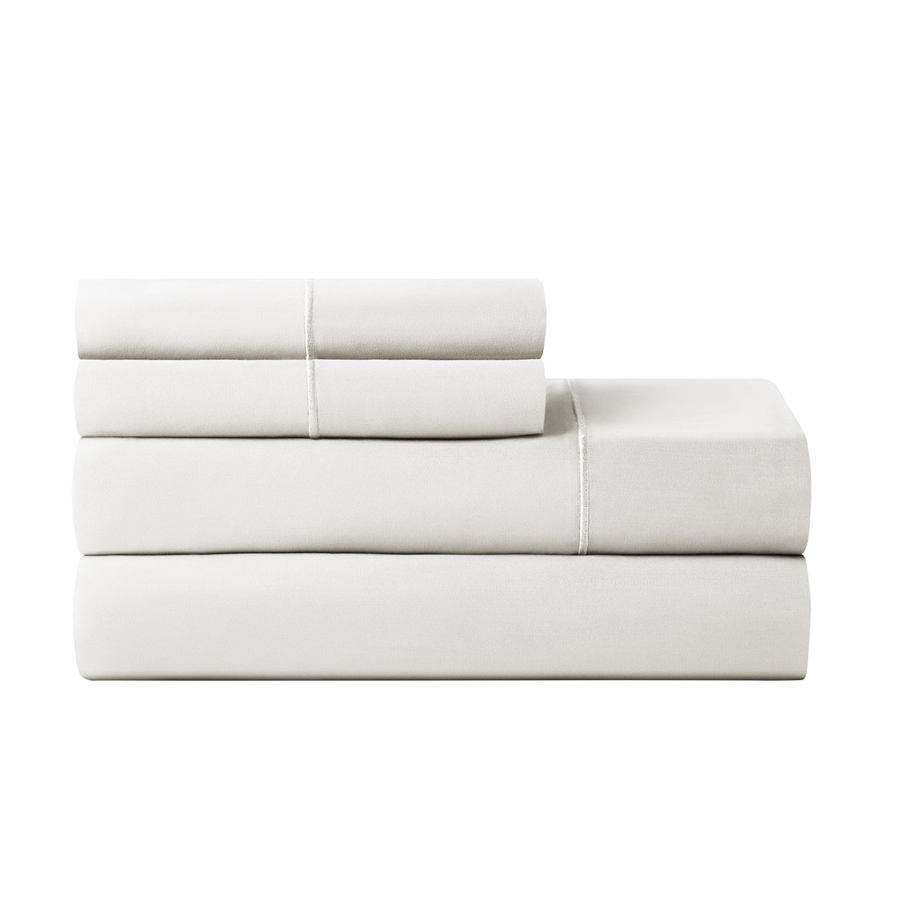 Hotel Style 4-Piece 600 Thread Count Blue Egyptian Cotton Adult Bed Sheet Set, Queen - Deep Pocket
