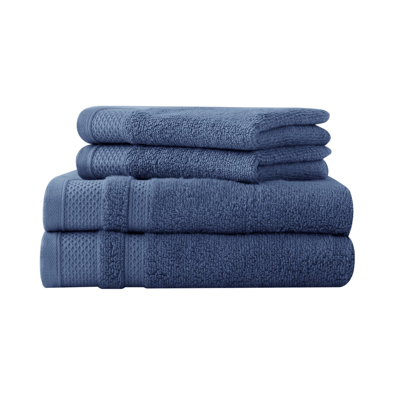 Hotel Style Luxury Bath Towel, 100% U.S. Cotton, Arctic White