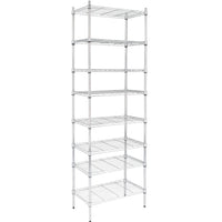 Ktaxon 5-Tier Wire Shelving Unit, Steel Storage Rack for Garage Office Kitchen Silver, 30