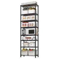 Ktaxon 5-Tier Wire Shelving Unit, Steel Storage Rack for Garage Office Kitchen Silver, 30