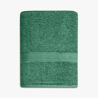 Mainstays Basic Bath Towel, Soft 100%  Cotton and Highly Absorbent Bath Towel, White