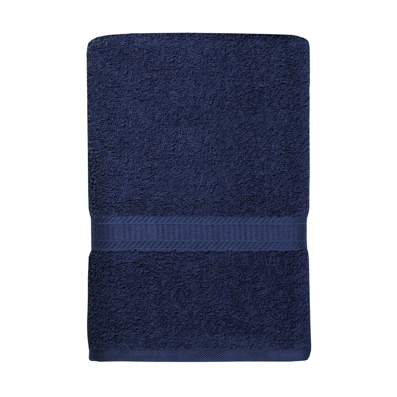 Mainstays Basic Bath Towel, Soft 100%  Cotton and Highly Absorbent Bath Towel, White