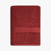 Mainstays Basic Bath Towel, Soft 100%  Cotton and Highly Absorbent Bath Towel, White