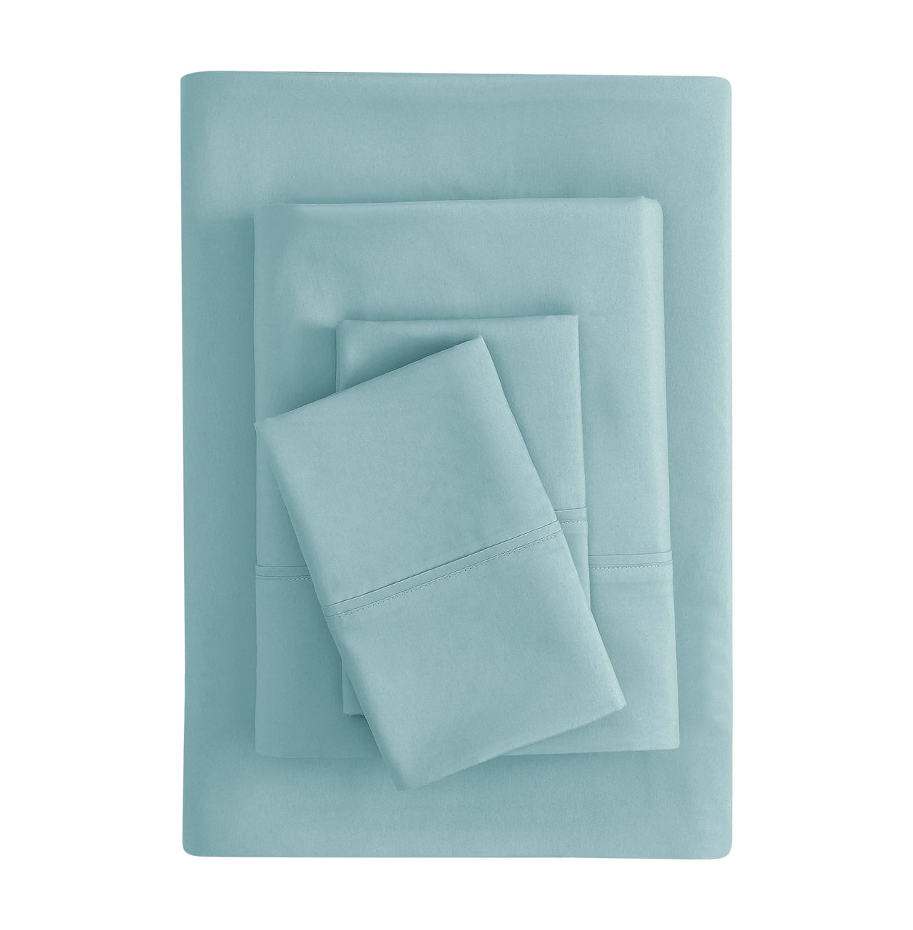 Mainstays Super Soft Brushed Microfiber Bed Sheet Set, Arctic White, Queen, 4 Piece