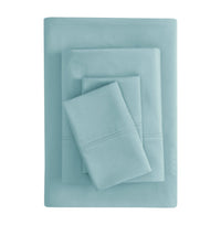 Mainstays Super Soft Brushed Microfiber Bed Sheet Set, Arctic White, Queen, 4 Piece