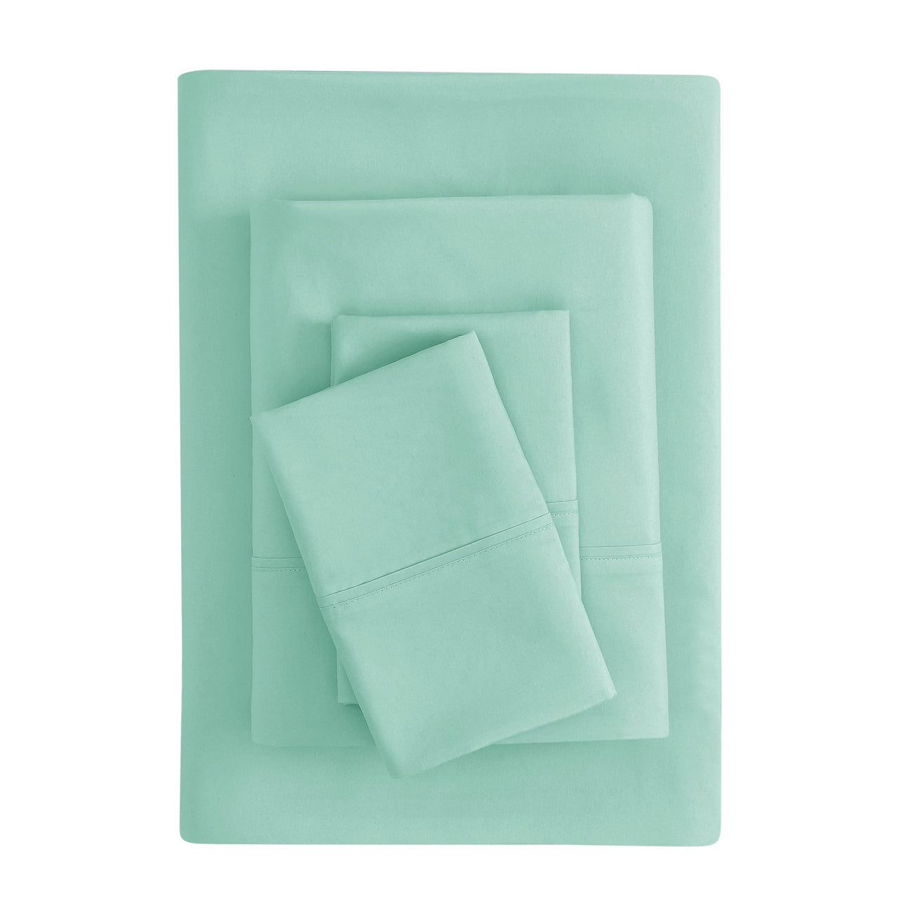 Mainstays Super Soft Brushed Microfiber Bed Sheet Set, Arctic White, Queen, 4 Piece