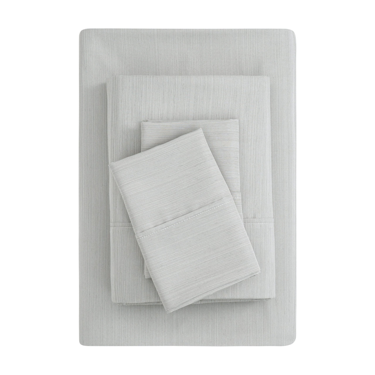 Mainstays Super Soft Brushed Microfiber Bed Sheet Set, Arctic White, Queen, 4 Piece