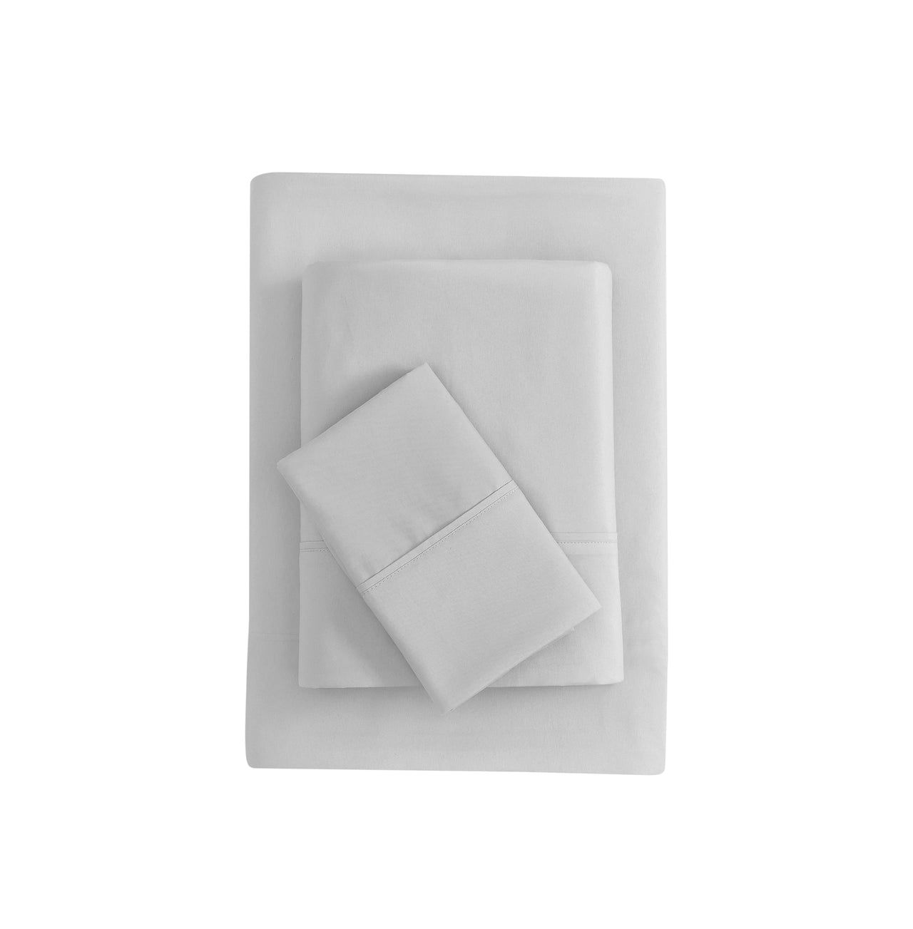 Mainstays Super Soft Brushed Microfiber Bed Sheet Set, Arctic White, Queen, 4 Piece
