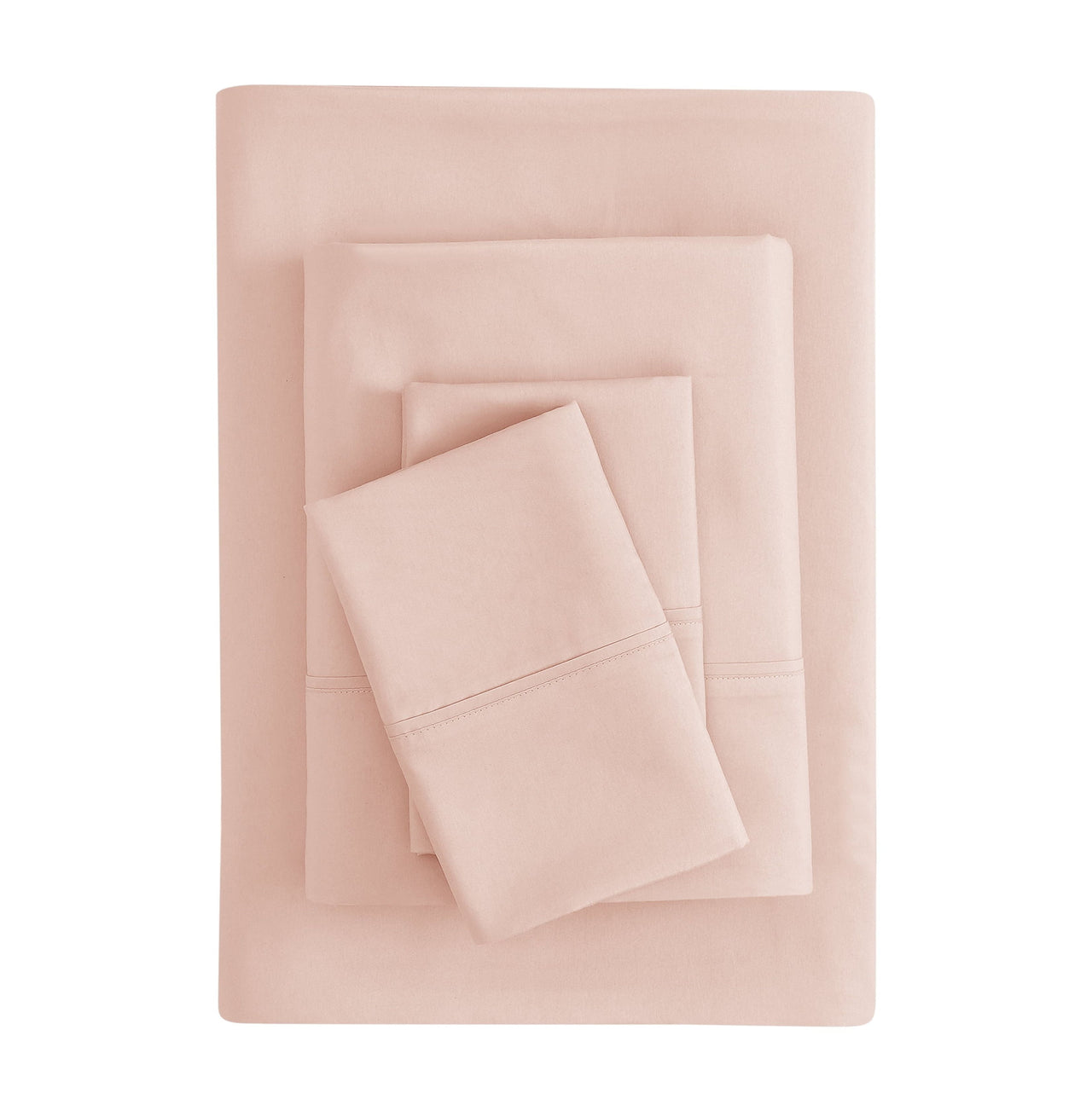 Mainstays Super Soft Brushed Microfiber Bed Sheet Set, Arctic White, Queen, 4 Piece