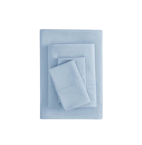 Mainstays Super Soft Brushed Microfiber Bed Sheet Set, Arctic White, Queen, 4 Piece