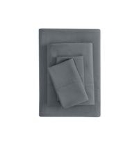 Mainstays Super Soft Brushed Microfiber Bed Sheet Set, Arctic White, Queen, 4 Piece