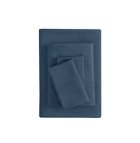 Mainstays Super Soft Brushed Microfiber Bed Sheet Set, Arctic White, Queen, 4 Piece