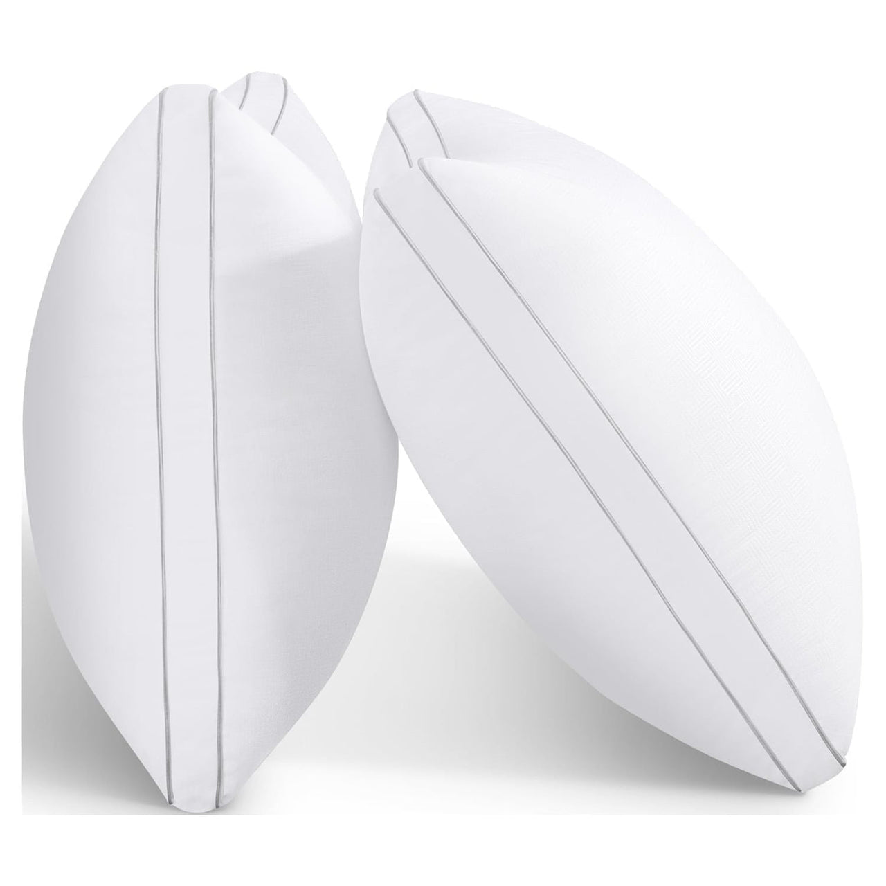 SORMAG Bed Pillows 2 Pack Down Alternative Pillows for Bed Queen Size Set of 2 Soft Hotel Collection Gusseted Cooling Pillow 20 x 30 inches