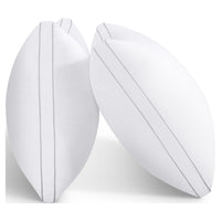 SORMAG Bed Pillows 2 Pack Down Alternative Pillows for Bed Queen Size Set of 2 Soft Hotel Collection Gusseted Cooling Pillow 20 x 30 inches