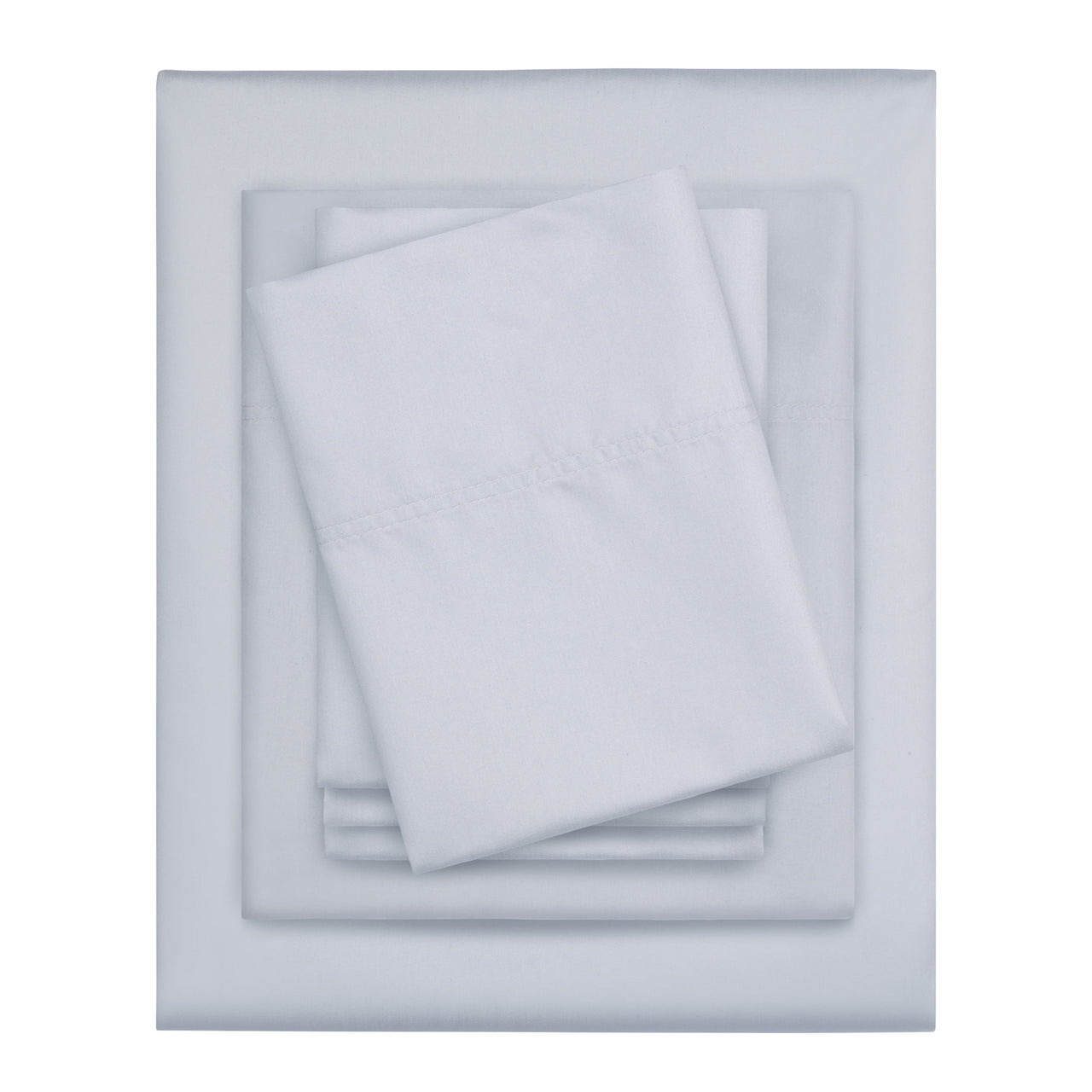 Serta 6-Piece 800 Thread Count Bright White Cotton Rich Adult Bed Sheet Set, Full - Deep Pocket