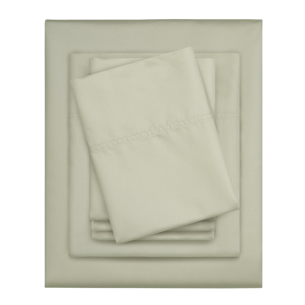 Serta 6-Piece 800 Thread Count Bright White Cotton Rich Adult Bed Sheet Set, Full - Deep Pocket
