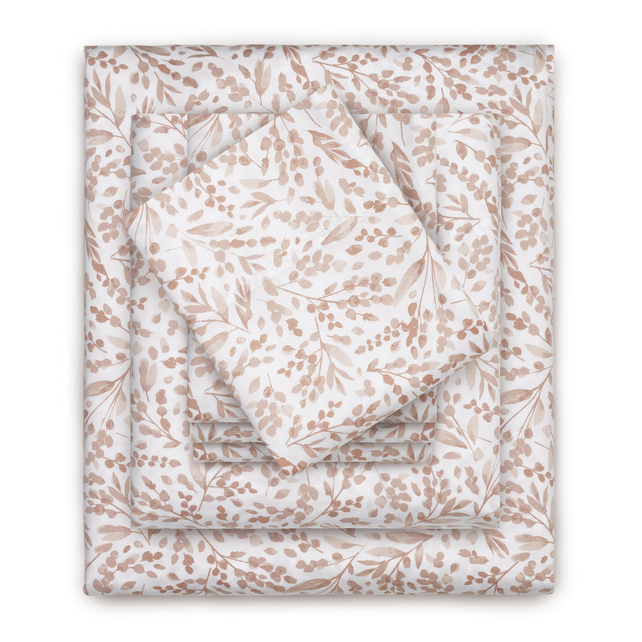 Serta 6-Piece 800 Thread Count Bright White Cotton Rich Adult Bed Sheet Set, Full - Deep Pocket