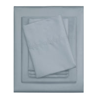 Serta 6-Piece 800 Thread Count Bright White Cotton Rich Adult Bed Sheet Set, Full - Deep Pocket