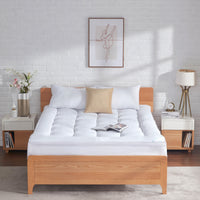 BDEUS Extra Thick Mattress Topper, Cooling Mattress Pad Cover,Pillow Top Protector with 8-21 Inch Deep Pocket, Twin Size