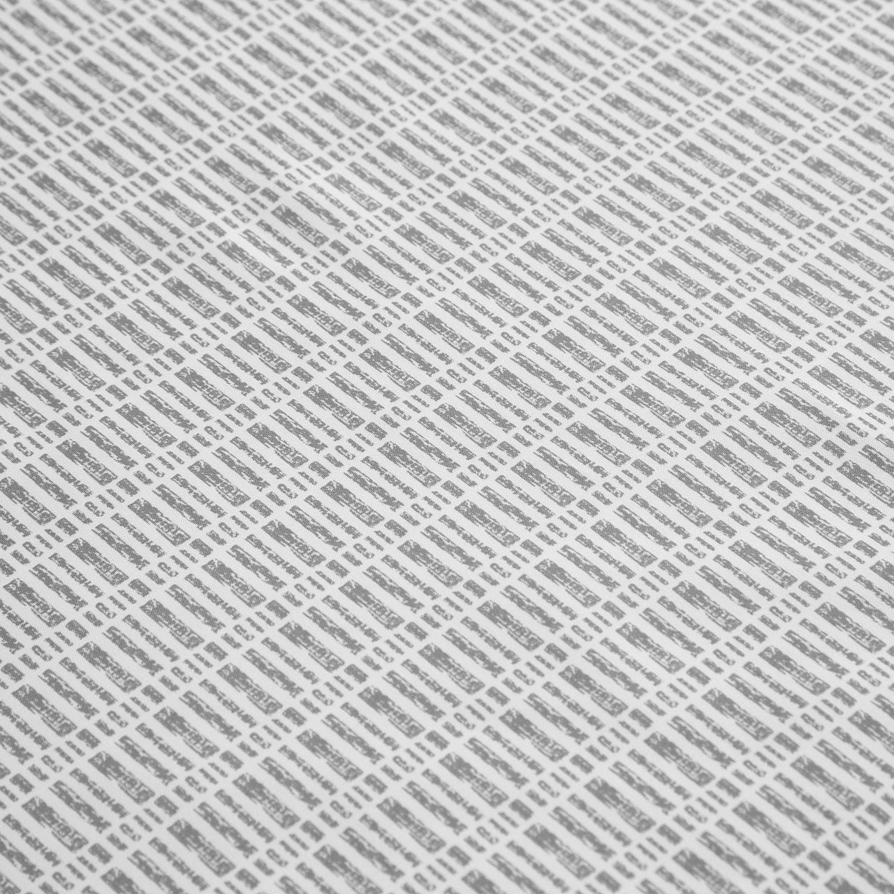 Mainstays 15-Piece Grey Blocks Bathroom Set – Geometric Shower Curtain, Bath Rugs & Hooks, Modern Washable Design